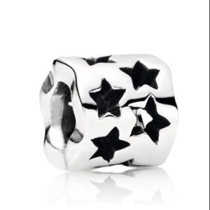 Pandora cut out star charm
